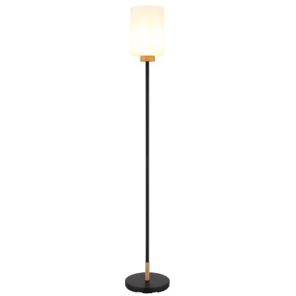 Globo - Stojacia lampa 1xE27/60W/230V čierna/biela
