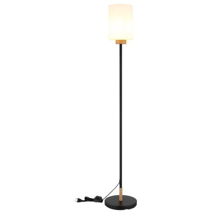 Globo - Stojacia lampa 1xE27/60W/230V čierna/biela
