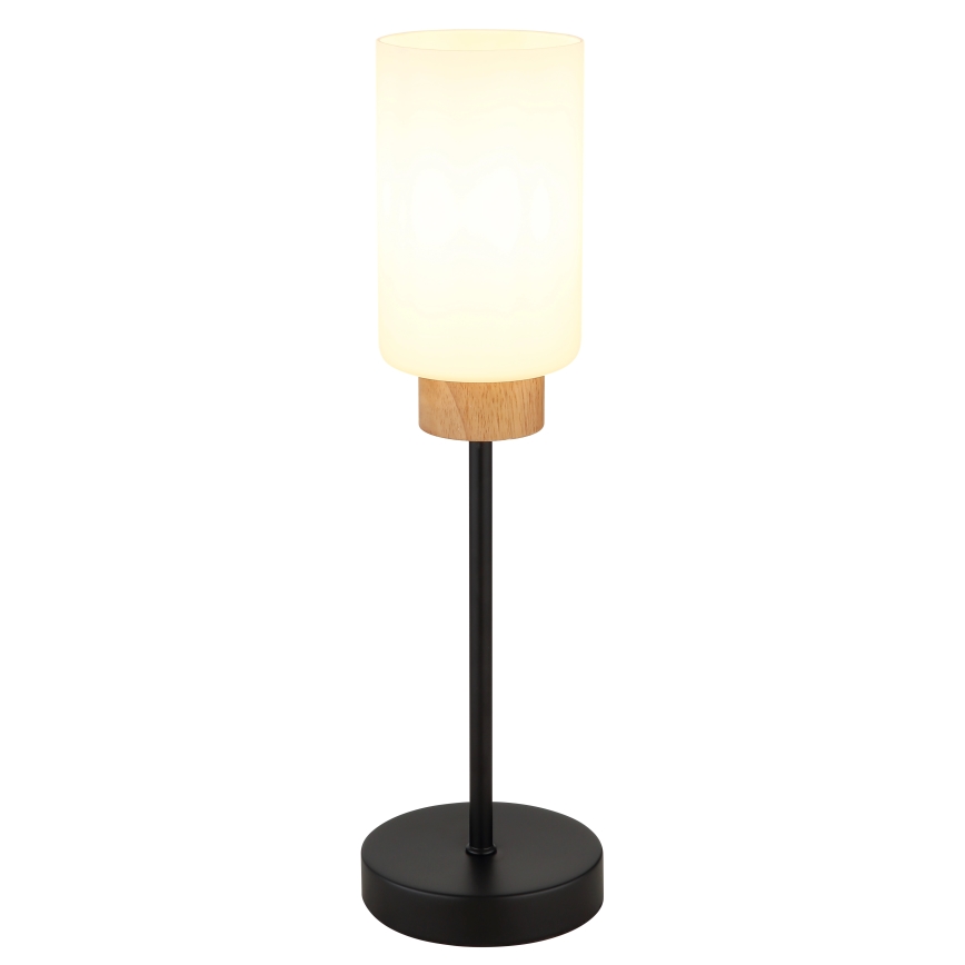 Globo - Stolová lampa 1xE27/60W/230V čierna/biela