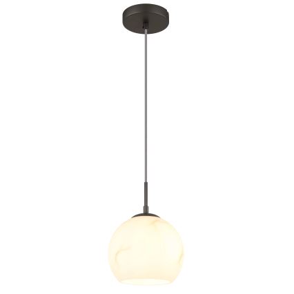 Globo - Závesné svietidlo na lanku 1xE27/60W/230V pr. 20 cm