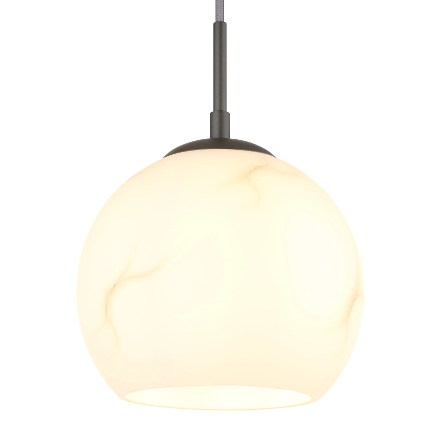 Globo - Závesné svietidlo na lanku 1xE27/60W/230V pr. 20 cm
