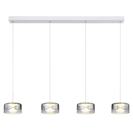 Globo - LED závesné svietidlo na lankách LED/24W/230V biela/dymová