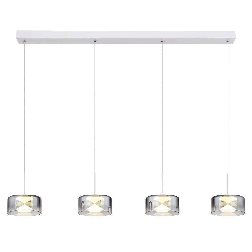 Globo - LED závesné svietidlo na lankách LED/24W/230V biela/dymová