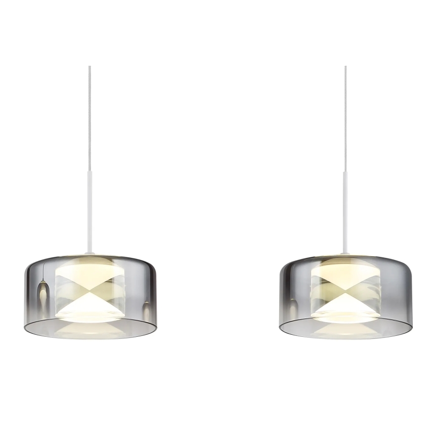 Globo - LED závesné svietidlo na lankách LED/24W/230V biela/dymová