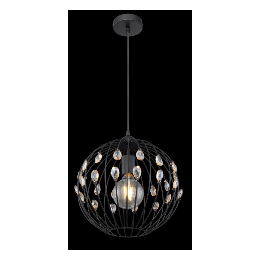 Globo - Závesný luster na lanku 1xE27/60W/230V pr. 30 cm