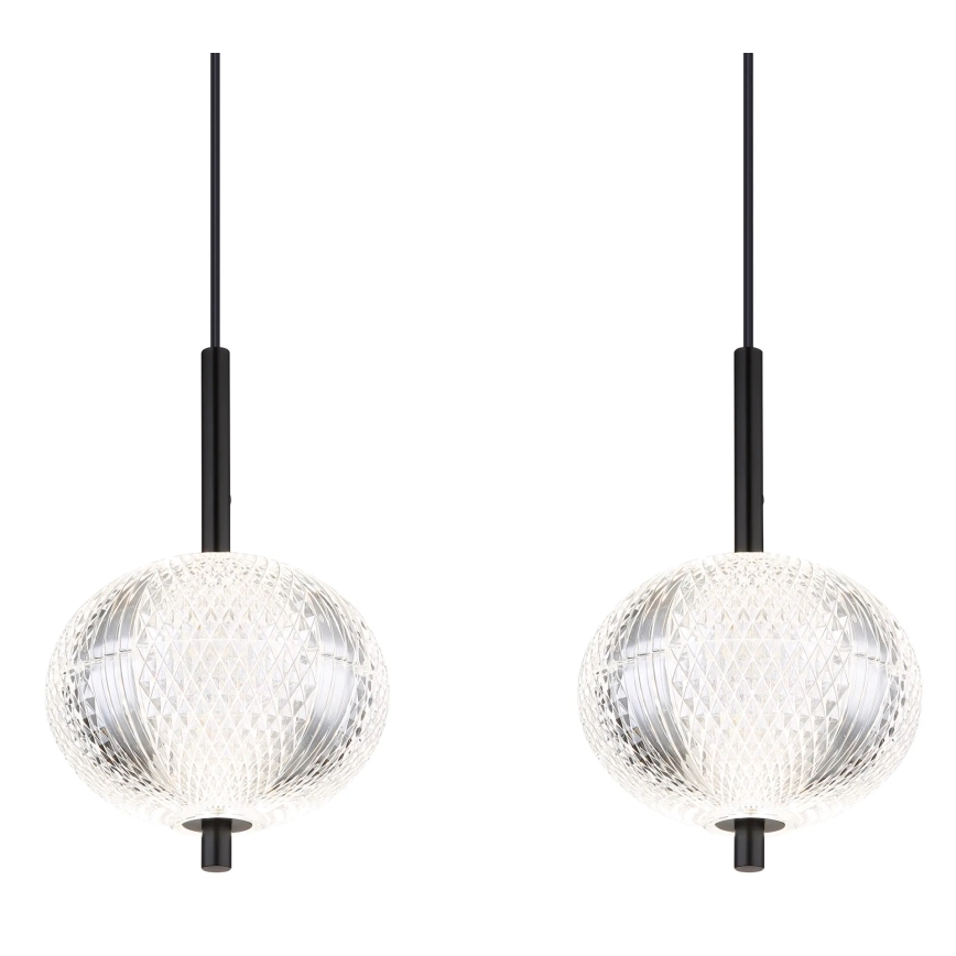 Globo - LED Luster na lanku 4xLED/5,75W/230V 3000/4500/6500K