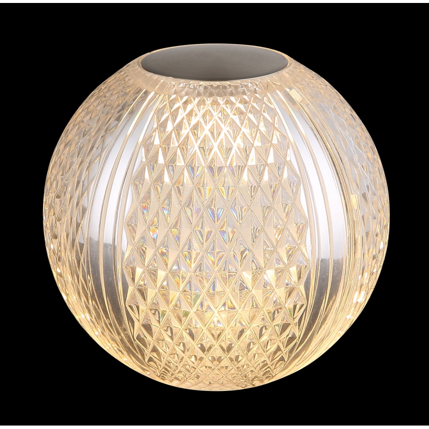 Globo - LED Stmievateľná dotyková stolná lampa LED/2W/5V 1200 mAh USB číra