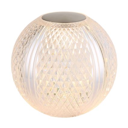 Globo - LED Stmievateľná dotyková stolná lampa LED/2W/5V 1200 mAh USB číra