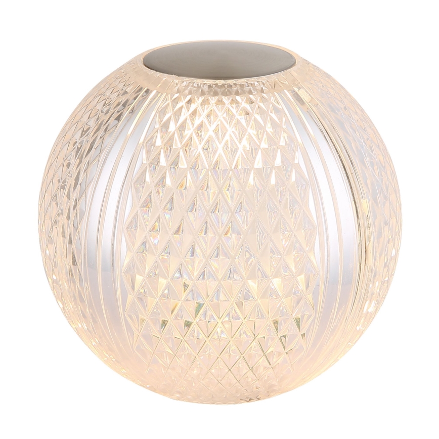 Globo - LED Stmievateľná dotyková stolná lampa LED/2W/5V 1200 mAh USB číra