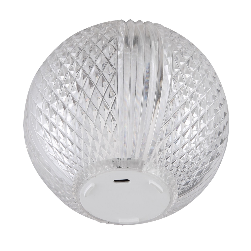 Globo - LED Stmievateľná dotyková stolná lampa LED/2W/5V 1200 mAh USB číra