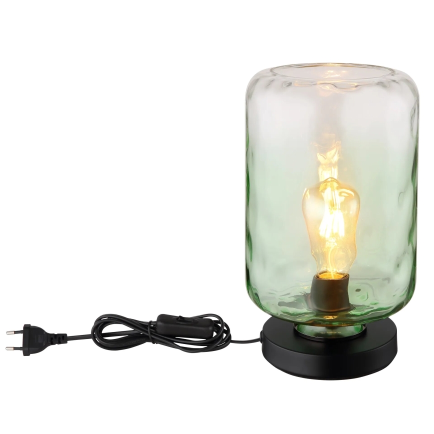 Globo - Stolná lampa 1xE27/60W/230V zelená