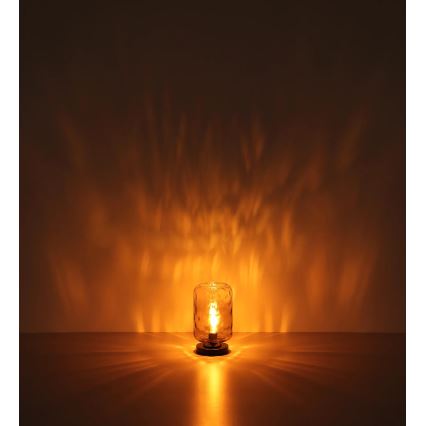 Globo - Stolná lampa 1xE27/60W/230V šedá