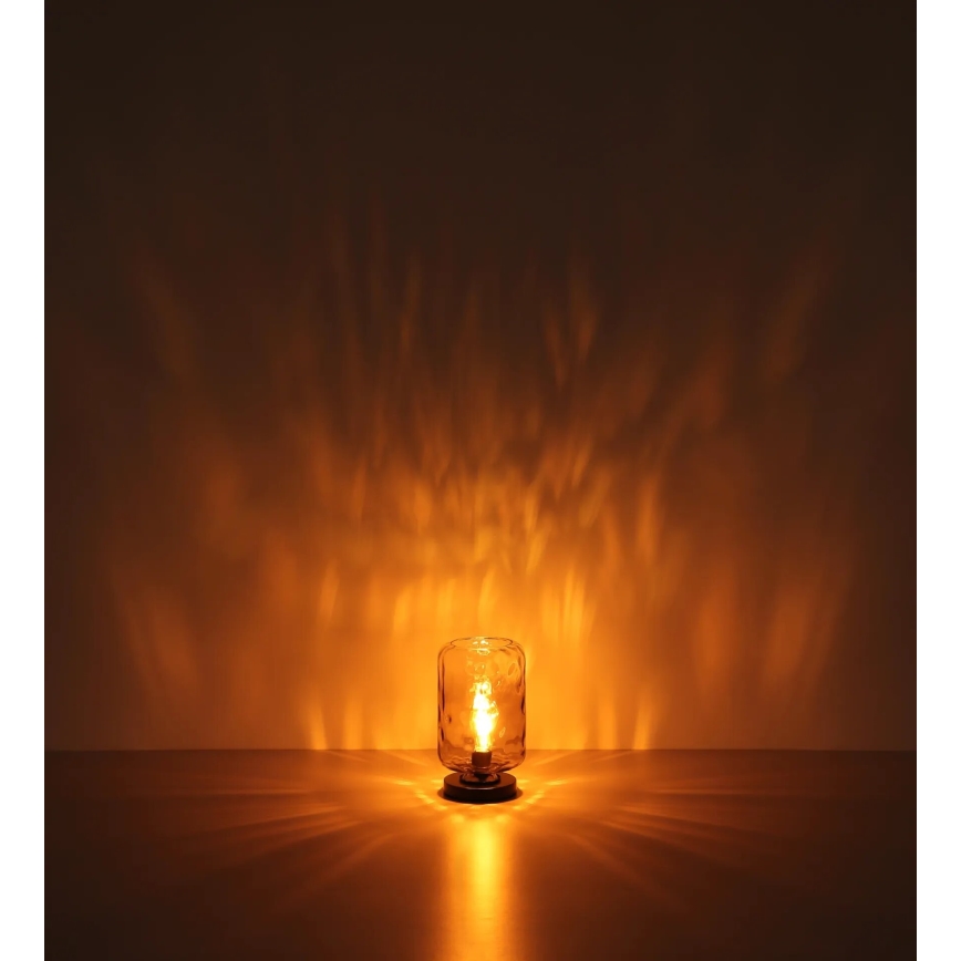 Globo - Stolná lampa 1xE27/60W/230V šedá