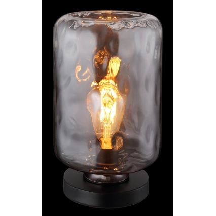Globo - Stolná lampa 1xE27/60W/230V šedá