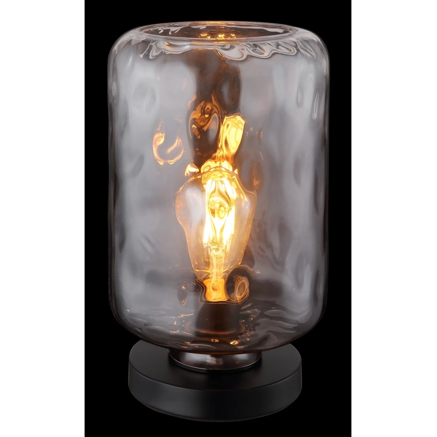 Globo - Stolná lampa 1xE27/60W/230V šedá