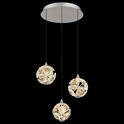Globo - LED závesný luster na lanku LED/24W/230V
