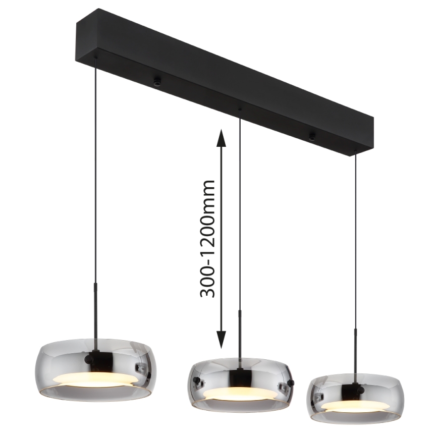 Globo - LED luster na lanku LED/30W/230V 3000K