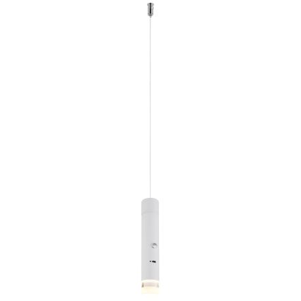 Globo - LED Stmievateľné dotykové nabíjacie svietidlo 2v1 LED/2W/230/5V biela