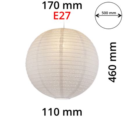 Globo - Tienidlo E27 pr.50 cm