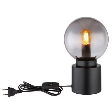 Globo - Stolná lampa 1xE14/25W/230V čierna