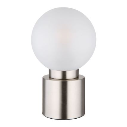 Globo - Stolná lampa 1xE14/25W/230V lesklý chróm