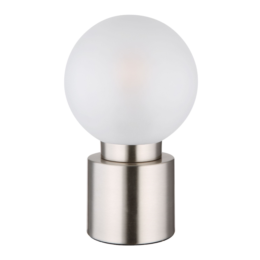 Globo - Stolná lampa 1xE14/25W/230V lesklý chróm