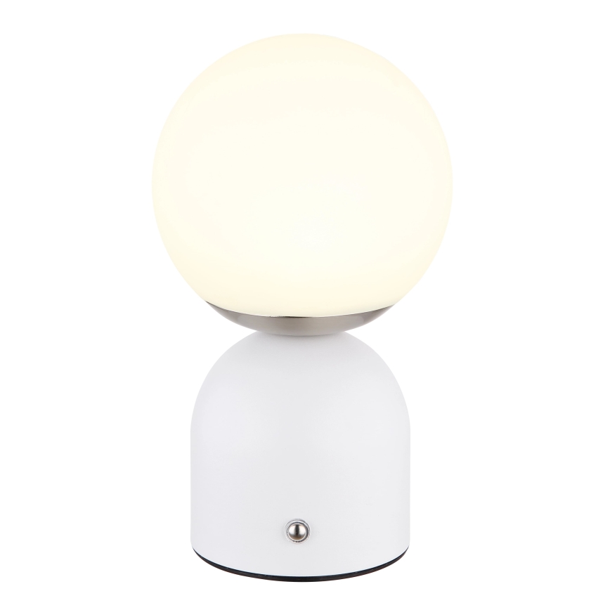 Globo - LED Stmievateľná dotyková stolná lampa LED/2,5W/3,7V 2700/4000/6500K 1800 mAh USB biela