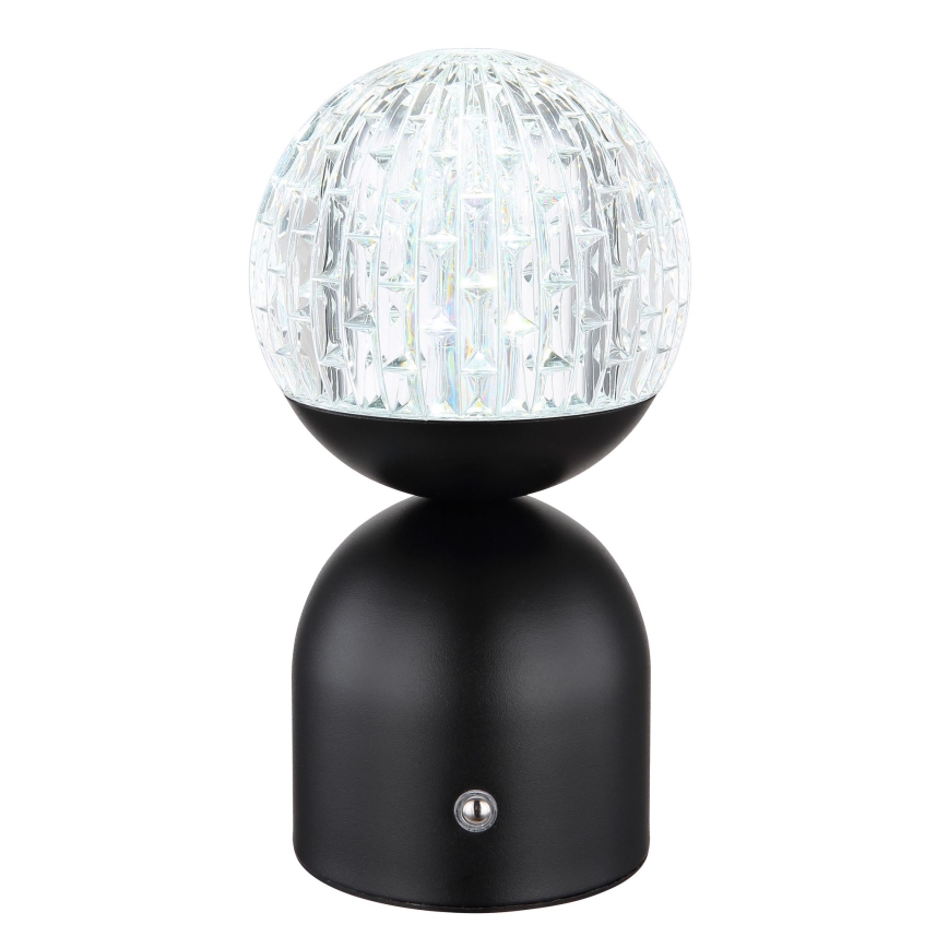 Globo - LED Stmievateľná dotyková stolná lampa LED/2,5W/3,7V 2700/4000/6500K 1800 mAh USB čierna