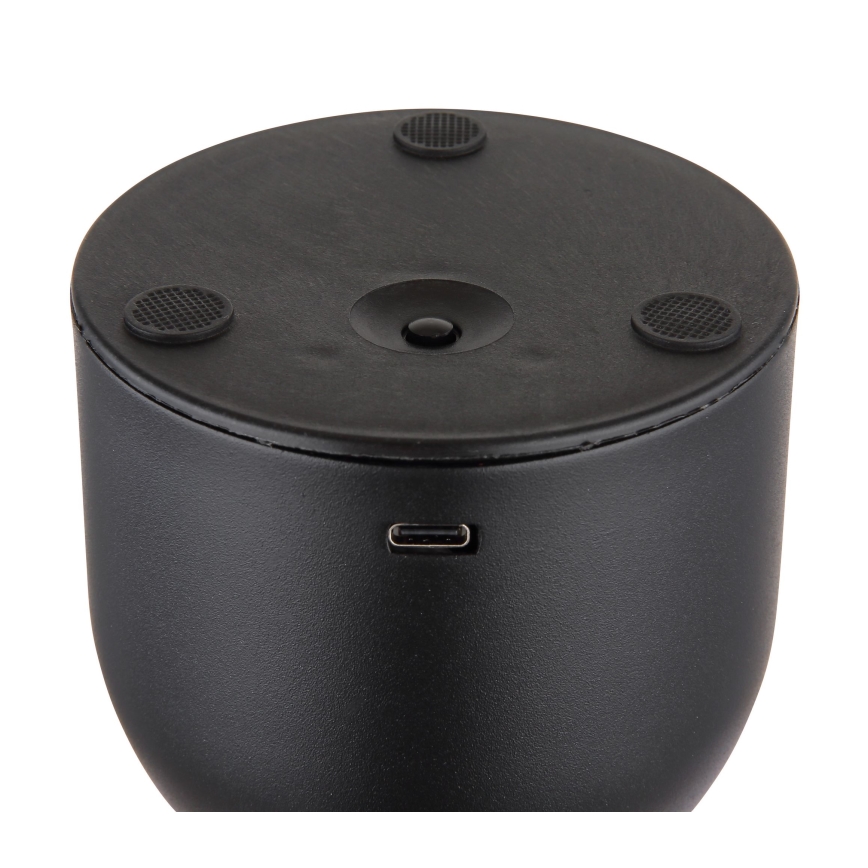 Globo - LED Stmievateľná dotyková stolná lampa LED/2,5W/3,7V 2700/4000/6500K 1800 mAh USB čierna