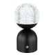 Globo - LED Stmievateľná dotyková stolná lampa LED/2W/5V 2700/4000/6500K 1800 mAh čierna