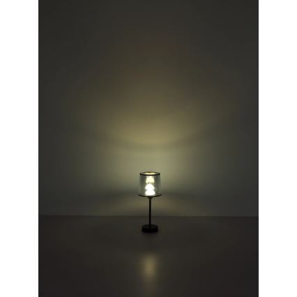 Globo - LED Stmievateľná nabíjacia dotyková stolná lampa LED/2,5W/3,7V 2700/4000/6500K 1800 mAh čierna