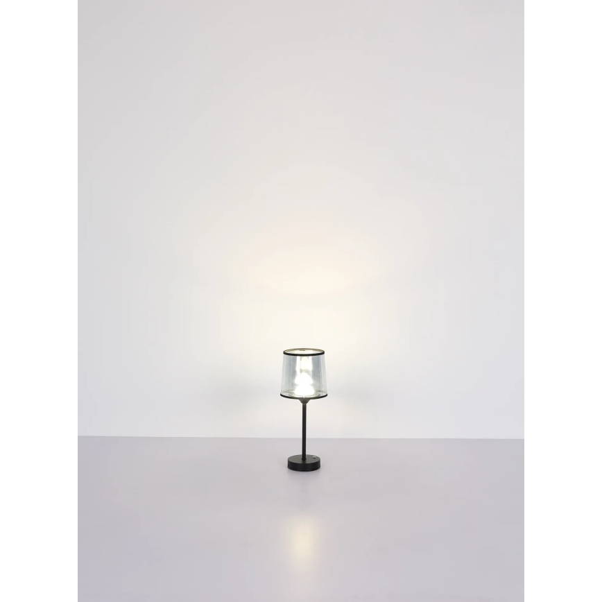 Globo - LED Stmievateľná nabíjacia dotyková stolná lampa LED/2,5W/3,7V 2700/4000/6500K 1800 mAh čierna