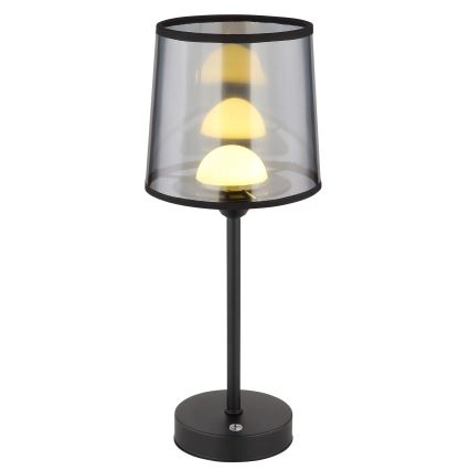 Globo - LED Stmievateľná nabíjacia dotyková stolná lampa LED/2,5W/3,7V 2700/4000/6500K 1800 mAh čierna