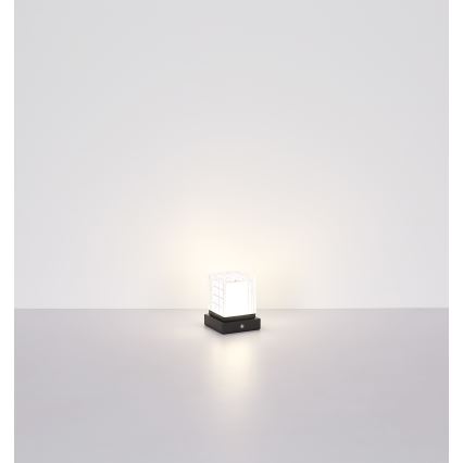 Globo - LED Stmievateľná dotyková stolná lampa LED/2,5W/3,7V 2700K/4000K/6500K 1800 mAh USB čierna