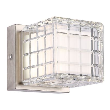Globo - LED Stmievateľná dotyková stolná lampa LED/2,5W/3,7V 2700K/4000K/6500K 1800 mAh USB matný chróm