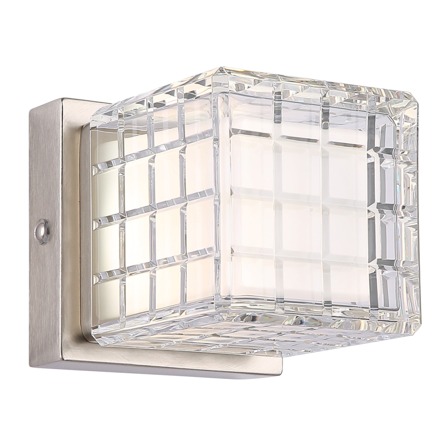 Globo - LED Stmievateľná dotyková stolná lampa LED/2,5W/3,7V 2700K/4000K/6500K 1800 mAh USB matný chróm