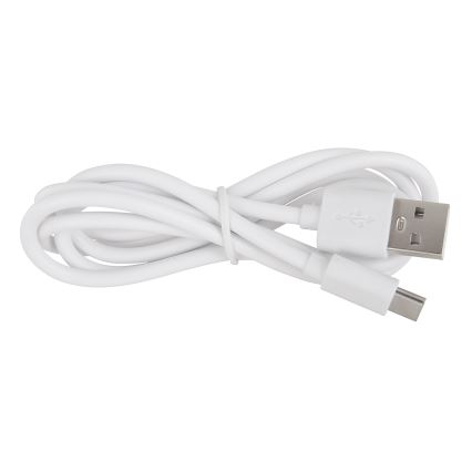 Globo - LED Stmievateľná dotyková stolná lampa LED/2,5W/3,7V 2700K/4000K/6500K 1800 mAh USB matný chróm