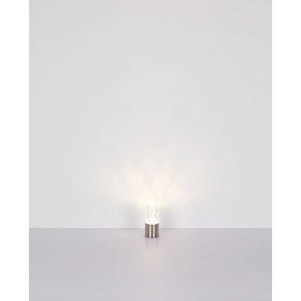 Globo - LED Stmievateľná dotyková stolná lampa LED/2,5W/3,7V 2700K/4000K/6500K 1800 mAh USB zlatá