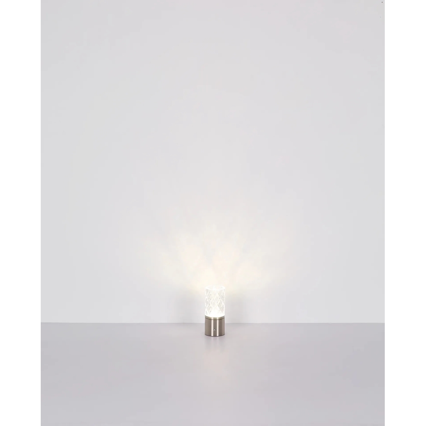 Globo - LED Stmievateľná dotyková stolná lampa LED/2,5W/3,7V 2700K/4000K/6500K 1800 mAh USB zlatá