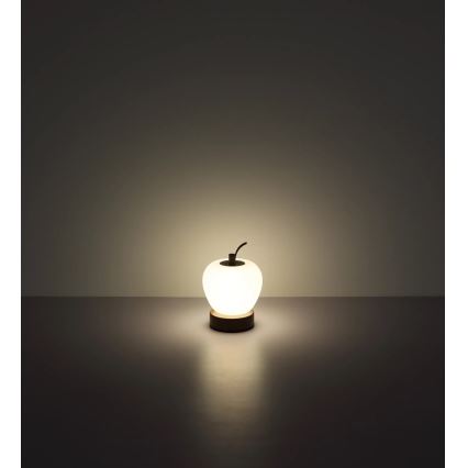 Globo - LED Stmievateľná dotyková stolná lampa LED/2W/3,7V 2700K/4000K/6500K 1200 mAh USB hnedá