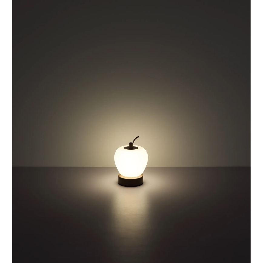 Globo - LED Stmievateľná dotyková stolná lampa LED/2W/3,7V 2700K/4000K/6500K 1200 mAh USB hnedá