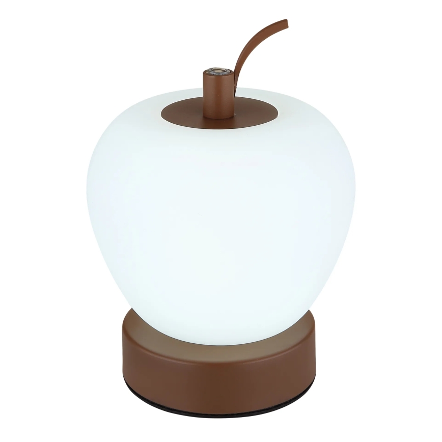 Globo - LED Stmievateľná dotyková stolná lampa LED/2W/3,7V 2700K/4000K/6500K 1200 mAh USB hnedá