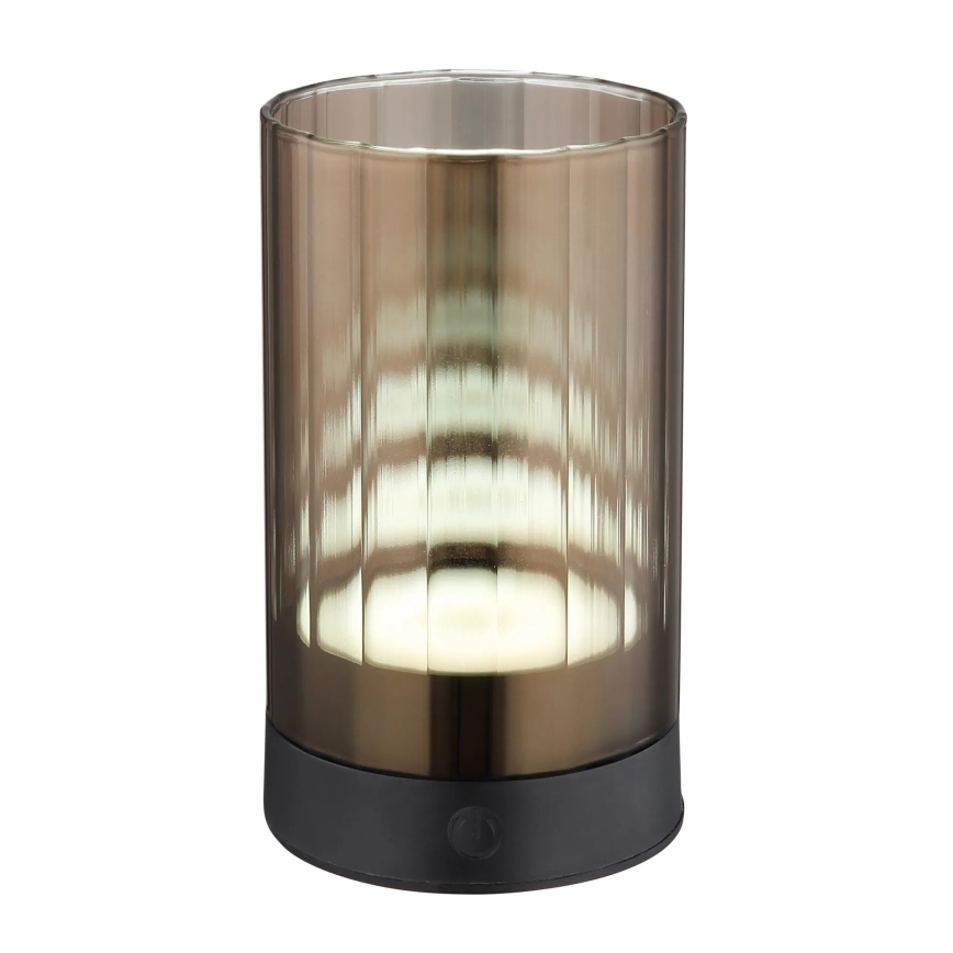 Globo - LED Vonkajšia stmievateľná nabíjacia dotyková stolná lampa LED/2W/3,7V 2700/4000/6500K 1200mAh IP44 hnedá