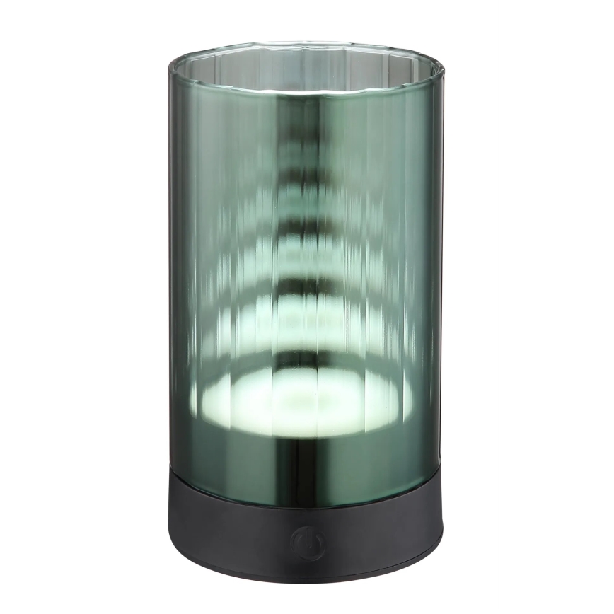 Globo - LED Vonkajšia stmievateľná nabíjacia dotyková stolná lampa LED/2W/3,7V 2700/4000/6500K 1200mAh IP44 zelená