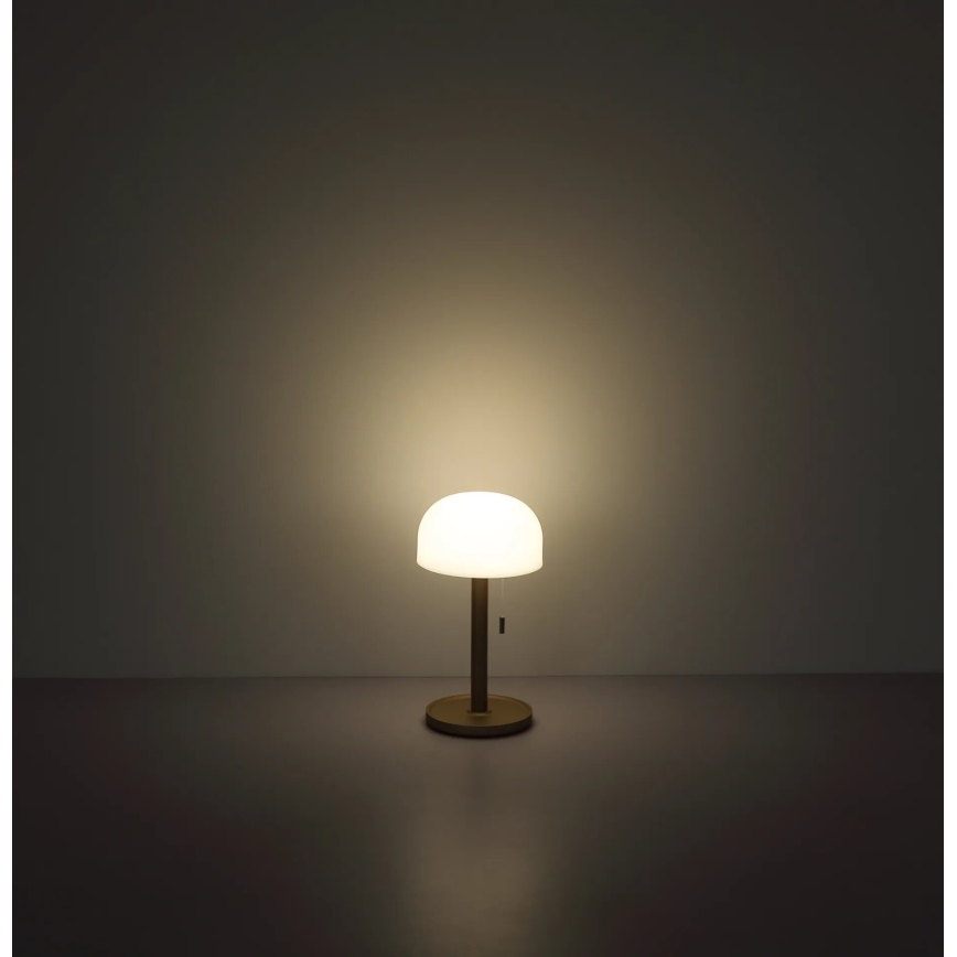 Globo - LED Nabíjacia stolná lampa LED/1,5W/3,7V 3000/4200/6000K 1800mAh hnedá
