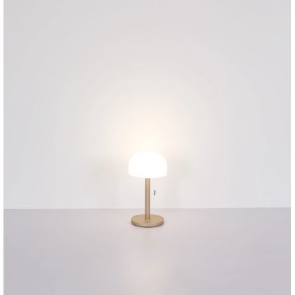 Globo - LED Nabíjacia stolná lampa LED/1,5W/3,7V 3000/4200/6000K 1800mAh hnedá