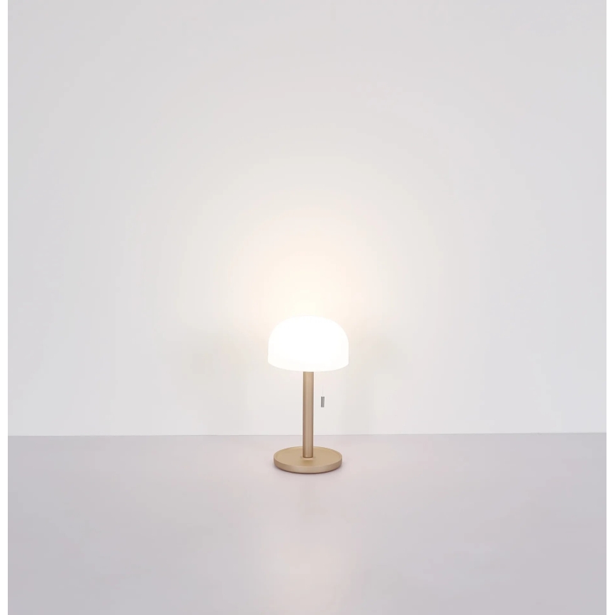 Globo - LED Nabíjacia stolná lampa LED/1,5W/3,7V 3000/4200/6000K 1800mAh hnedá