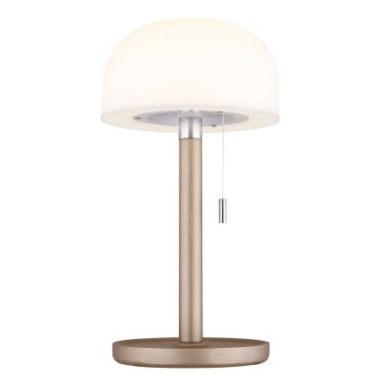 Globo - LED Nabíjacia stolná lampa LED/1,5W/3,7V 3000/4200/6000K 1800mAh hnedá