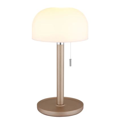 Globo - LED Nabíjacia stolná lampa LED/1,5W/3,7V 3000/4200/6000K 1800mAh hnedá