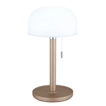 Globo - LED Nabíjacia stolná lampa LED/1,5W/3,7V 3000/4200/6000K 1800mAh hnedá